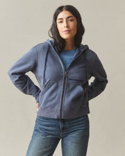Women's Vintage Wash Relaxed Classic Full Zip 2.0